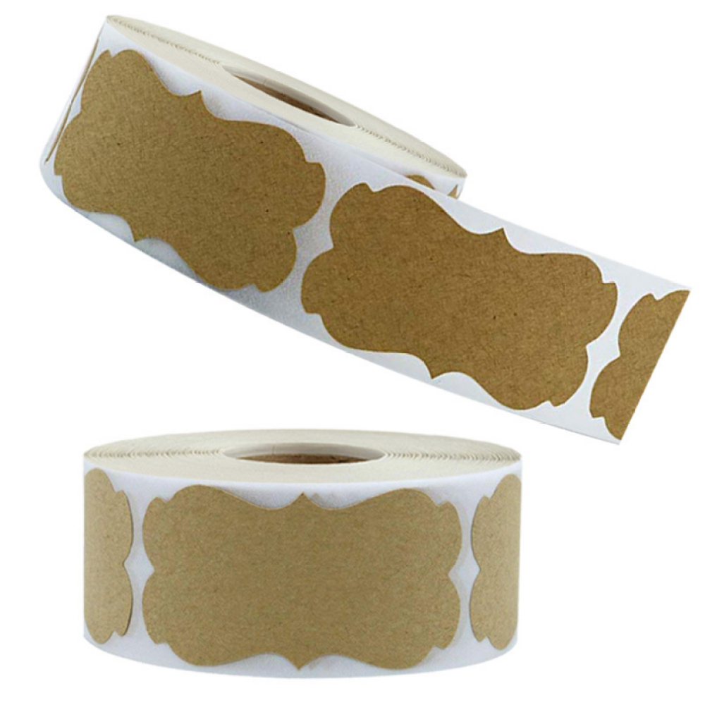 Kraft Stickers | Wholesale Gift Stickers